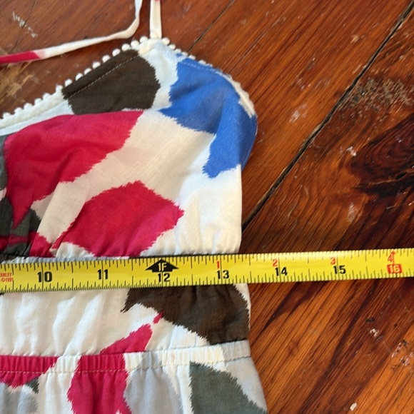 American Eagle Floral Midi Dress Tie Back Size 4 sun dress - Picture 8 of 8